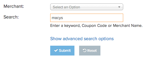 search for macys